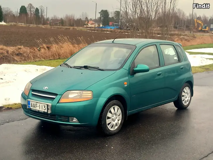 Myydään Daewoo Kalos SX 1.4 Bensa AC 5-ov