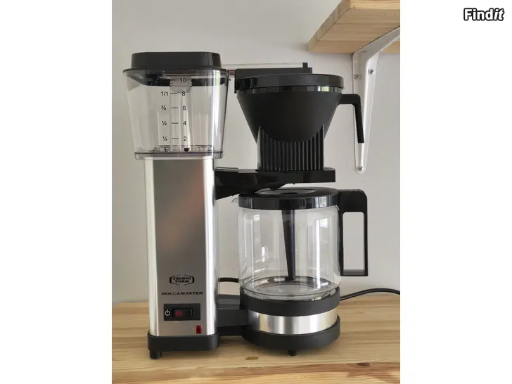 Myydään Moccamaster kaffebryggare
