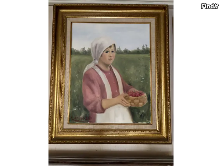 Myydään Taulu K Valkama - 2001 70x50