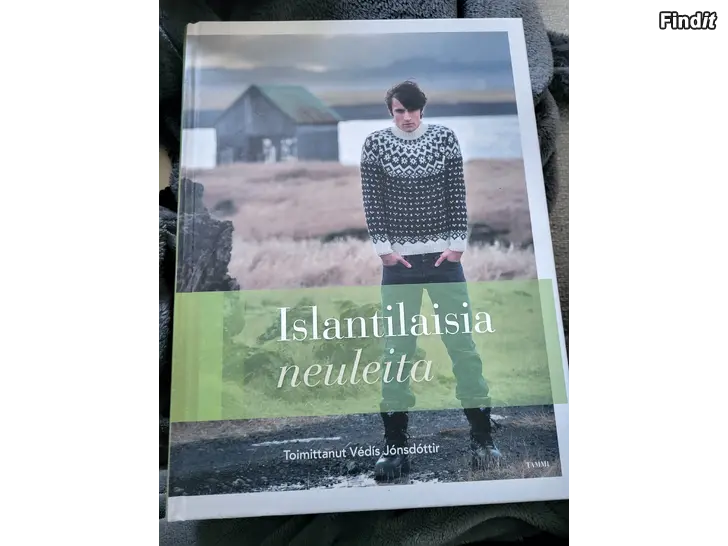 Myydään Islantilaisia neuleita kirja