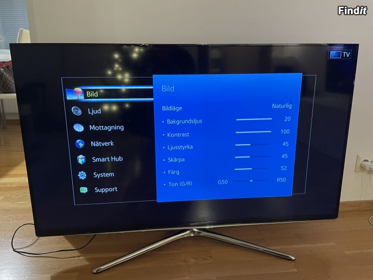 Säljes Samsung 48 Full HD LED smart tv
