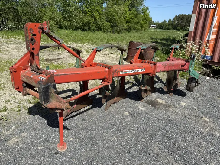 Säljes Kverneland 4/14 Tegplog