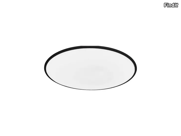 Myydään Mantra Slim CCT plafondi musta 14 W 25 cm valaisinpistorasiaan