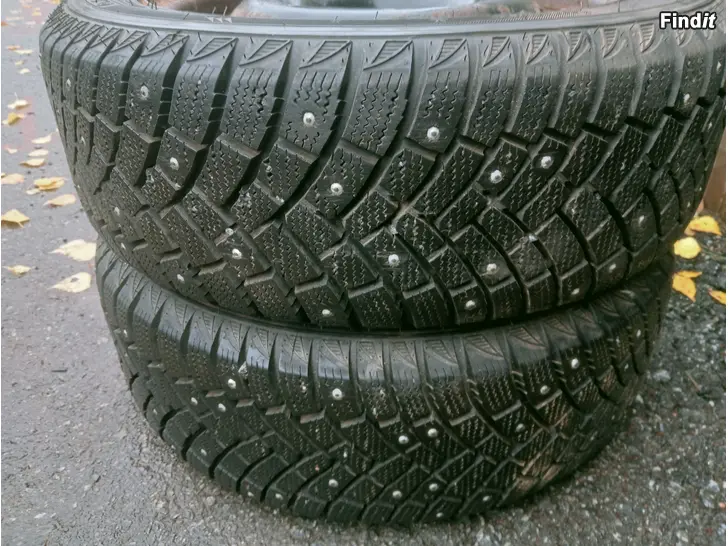 Myydään Nastarenkaat 185/55R15 vanteet 4-100 GM