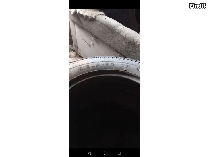 Myydään Gislaved 7.50-20