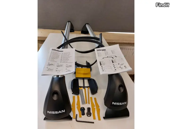 Myydään Kattotelineet/Takräcke Nissan Qashqai J11 Uudet OEM vm. 2014