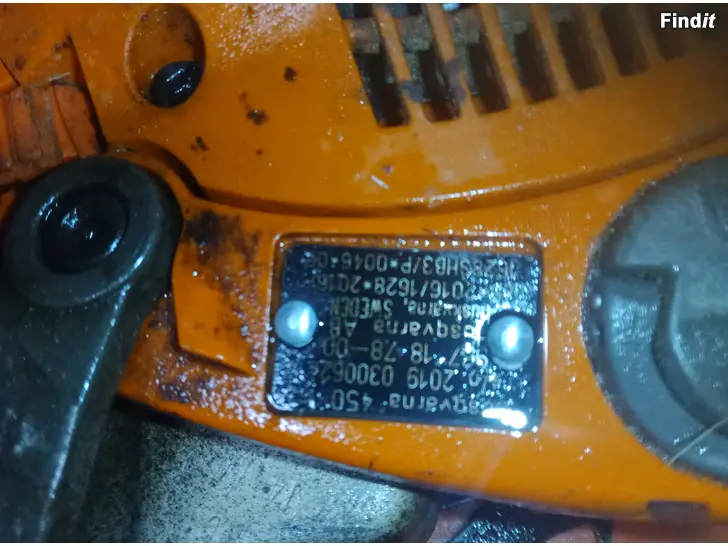 Myydään Husqvarna 445 ja 450 moottorisahat