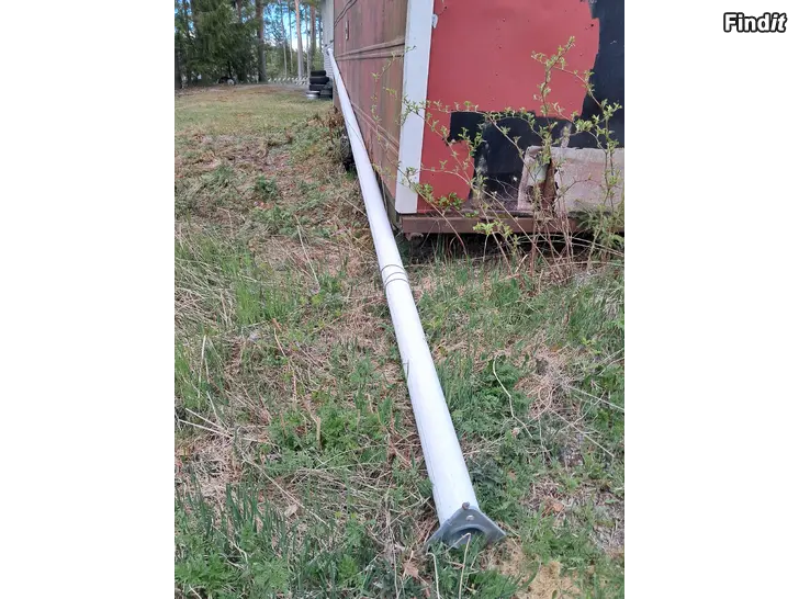 Säljes Flaggstång 9 m glasfiber