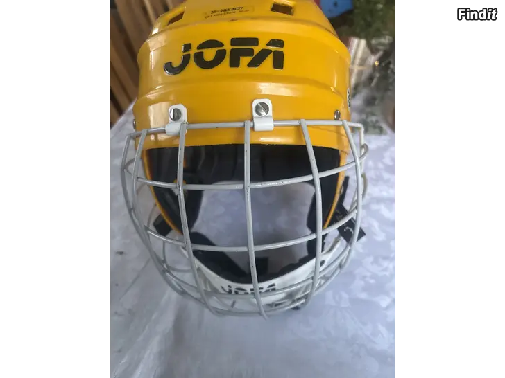 Säljes Hjälm+galler