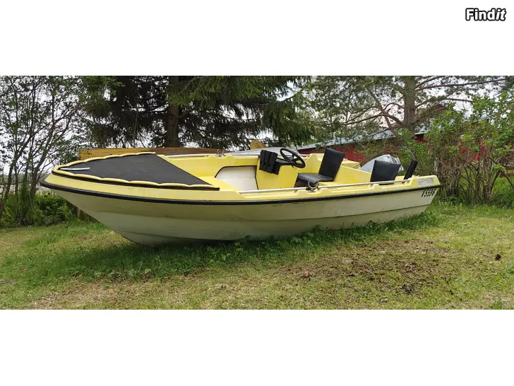 Säljes Viggen 430, Evinrude 20
