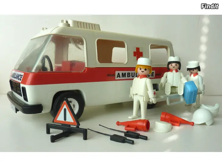 Myydään Playmobil Ambulance vuodelta 1977
