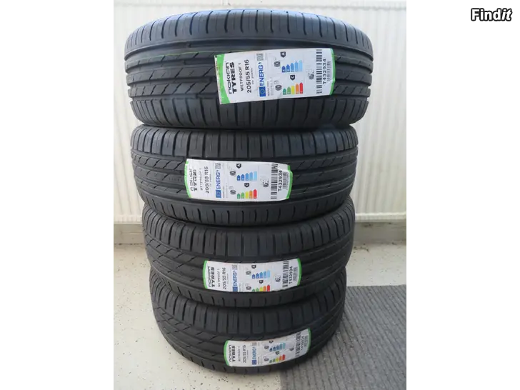 Myydään Uudet Nokian Wetproof 1 kesärenkaat 205/55/16
