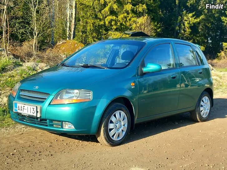 Myydään Daewoo Kalos SX 1.4 Bensa AC 5-ov