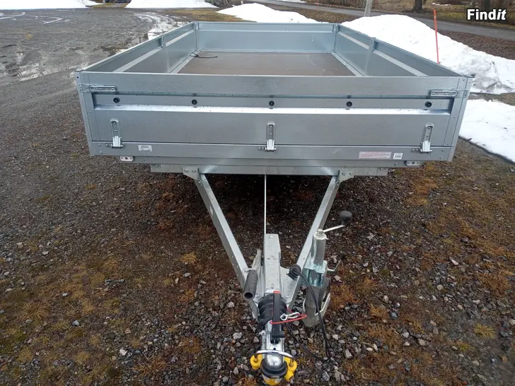 Säljes Neptun Nordica N20-420 gn242 bilsläp, släpvagn 2000kg 420x220cm