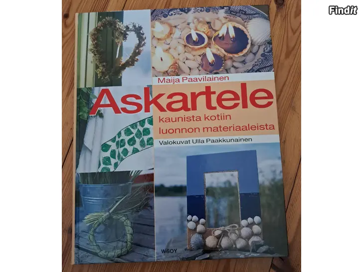 Myydään Askartele kaunista kotiin luonnon materiaaleista