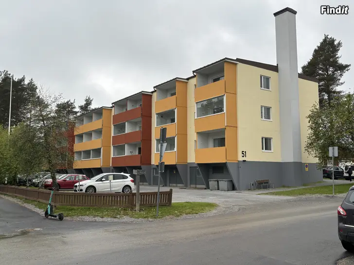 Uthyres Ljus och nyrenoverad 2 rum + kök i Jakobstad