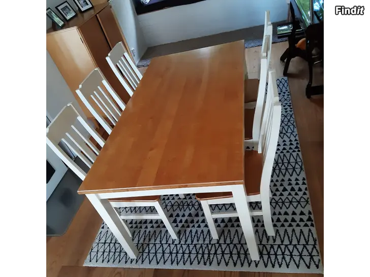 Myydään Ruokapöytä ja tuolit