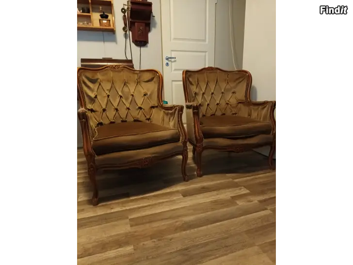 Myydään Rokokoo nojatuolit 2 kpl