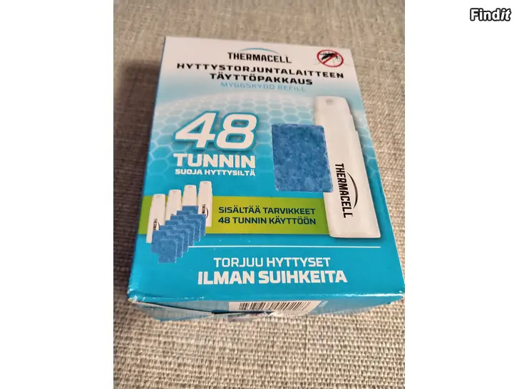 Myydään Thermosell hyttystorjuntalaitteen täyttöpakkaus