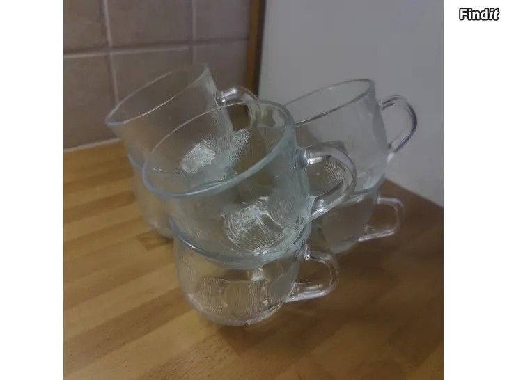 Säljes Glasmuggar