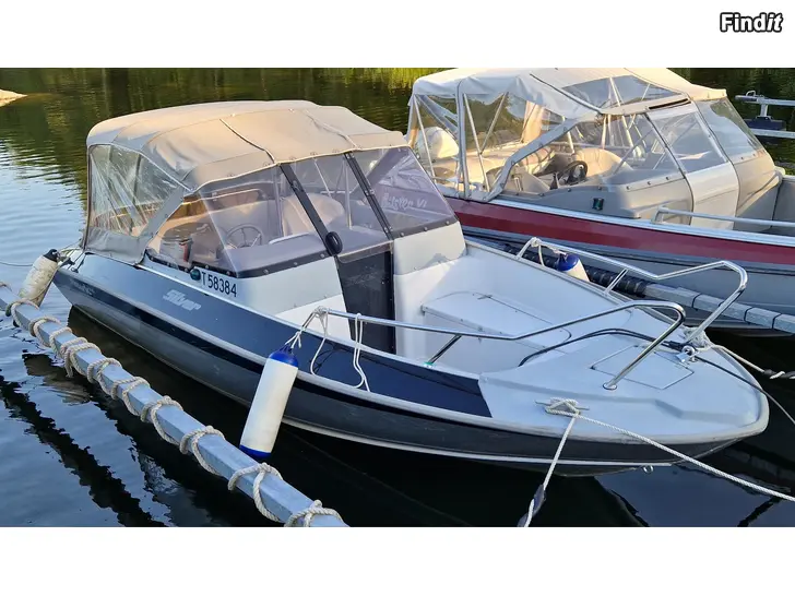 Myydään Silver Hawk 540 BR Pleksiovi Yamaha F100 - 2012