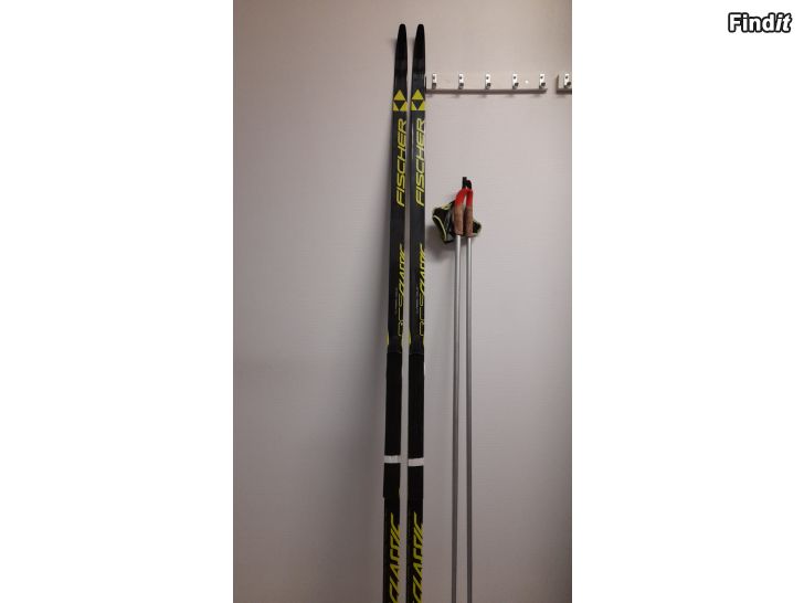 Myydään Sukset Fischer RCS Gold Classic 192 cm + Sauvat