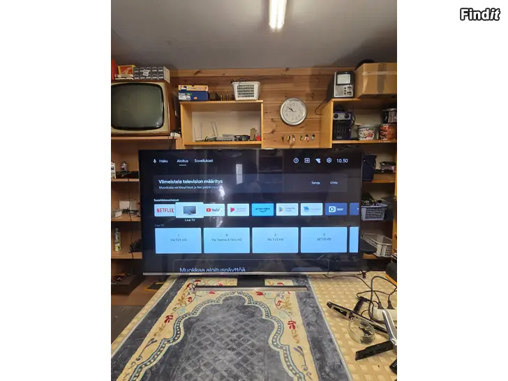 Säljes 55smart android tv
