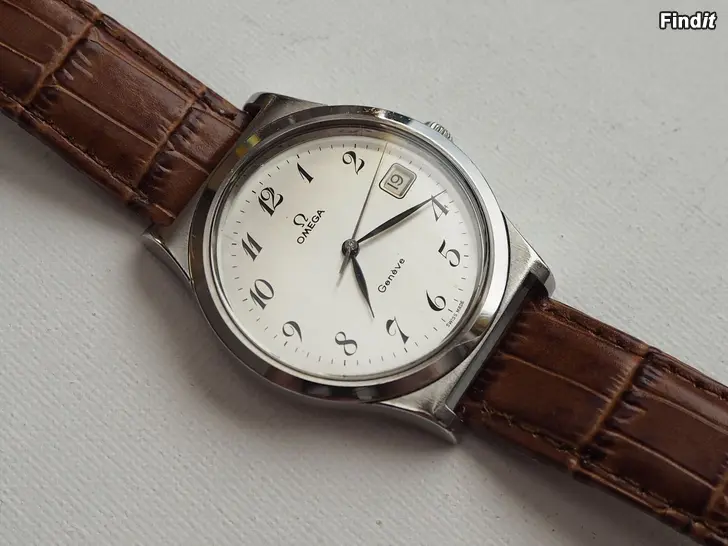 Myydään Myydään miesten teräskuorinen siisti ja hyväkäyntinen Omega Geneve vetokello vuodelta 1977