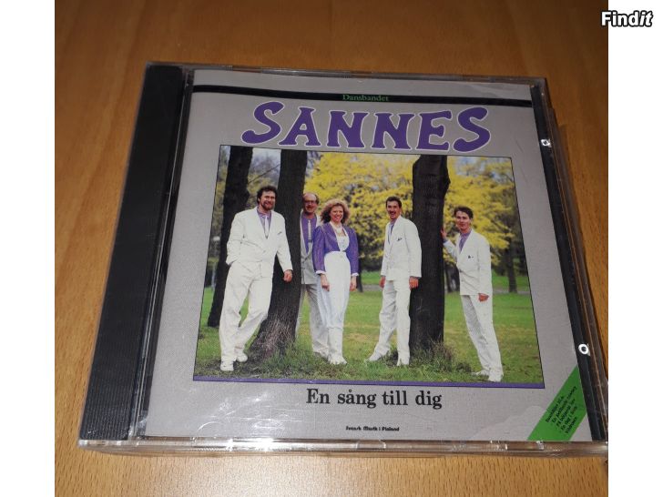Myydään Dansband Sannes Cd