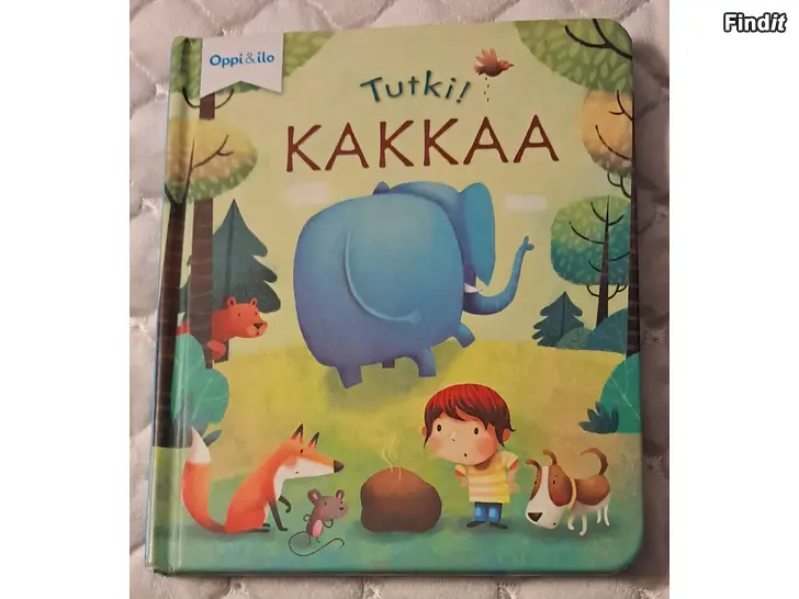Säljes Tutki Kakkaa- kuvakirja