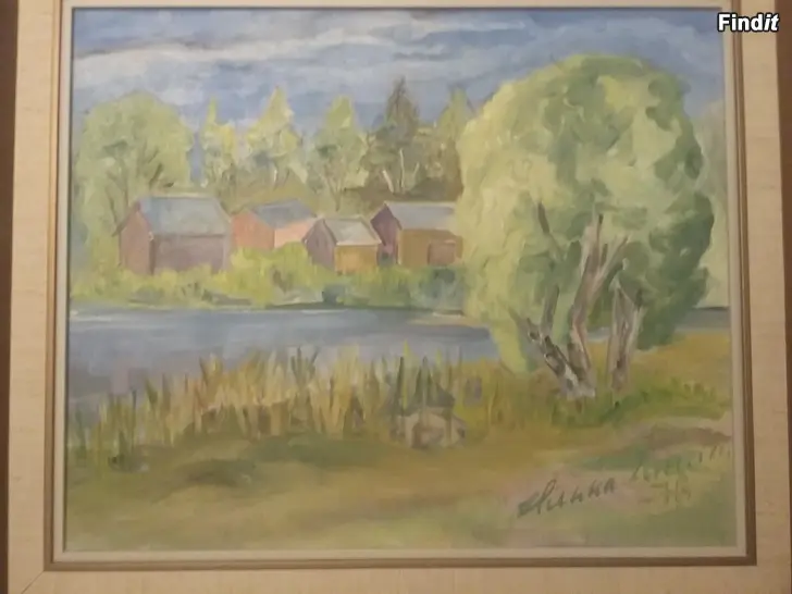 Myydään Hilkka Laurila Kalavajoja Närpiöstä