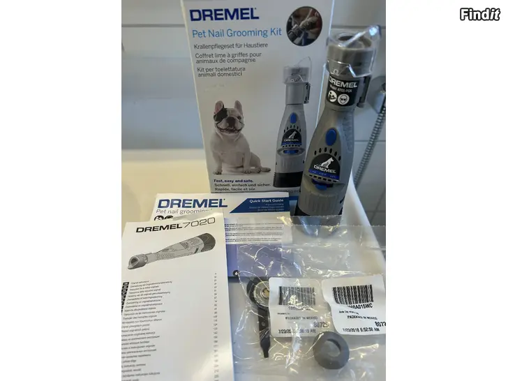 Säljes Dremel kloklippningssats