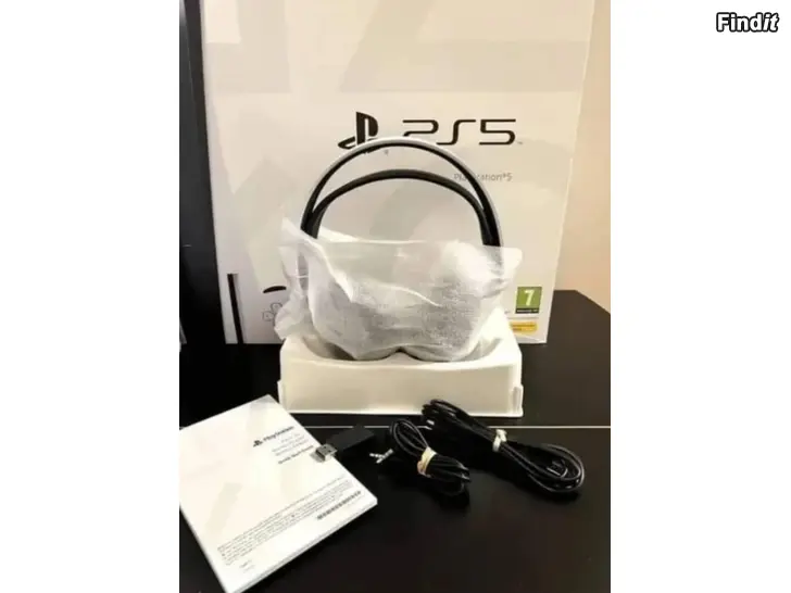 Myydään Ps 5 levyasemalla+kuulokkeet ja pelit