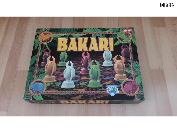 Myydään Bakari peli - lautapeli 10e