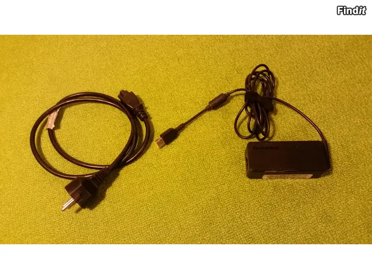 Myydään Alkuperäinen original Lenovo laturi AC-adapter 20Vdc 2.25A -hinta 12e