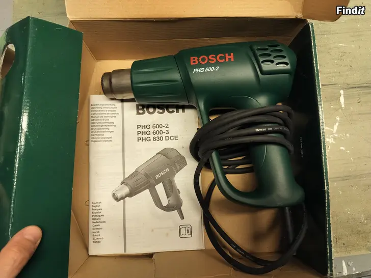 Säljes Varmluftspistol Bosch PHG 500-2