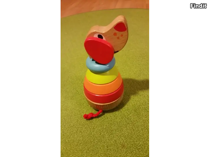 Myydään Hape  PEPE puinen koottava koira -hinta 10e