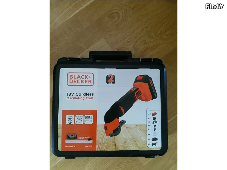 Säljes Black Decker multi tool - ny