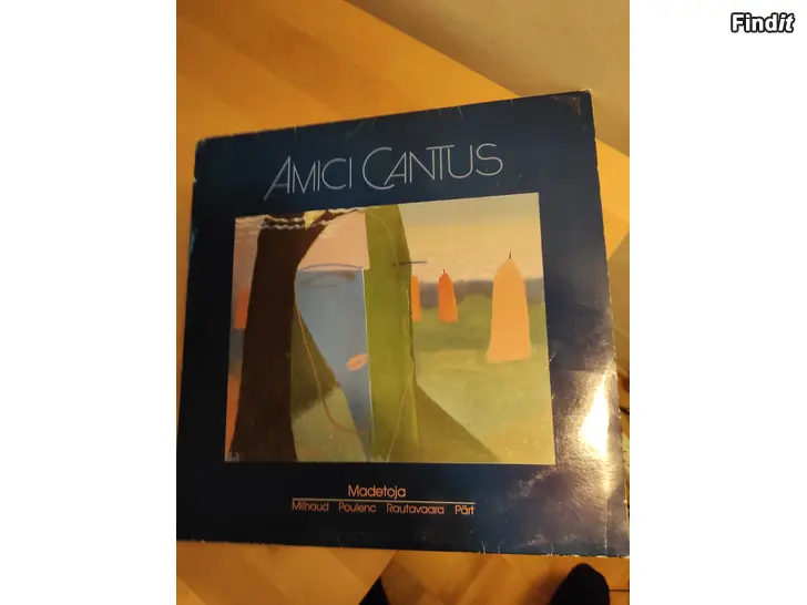 Myydään Amici Cantus, LP. Sakari Hilden. -1987