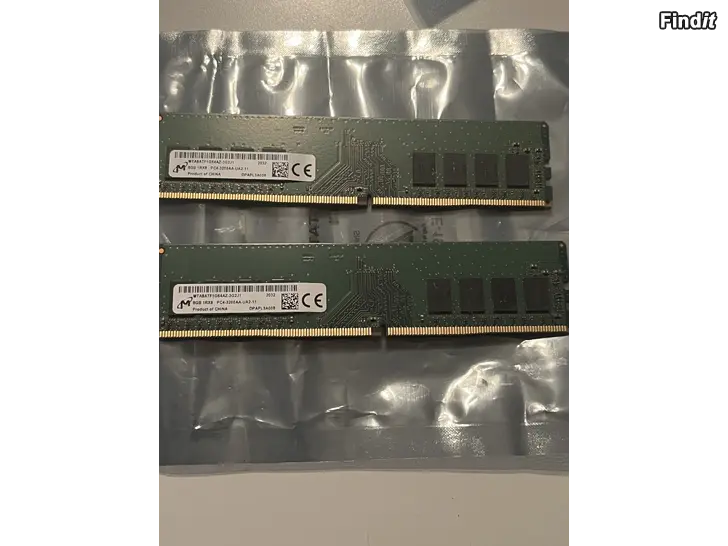 Myydään Ram minne DDR4 2x8gb