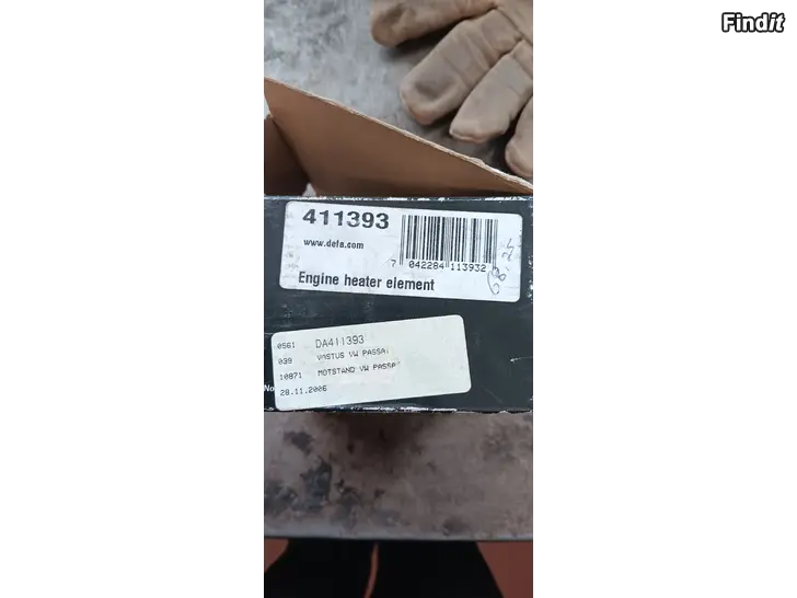 Säljes Vw blockvärmare