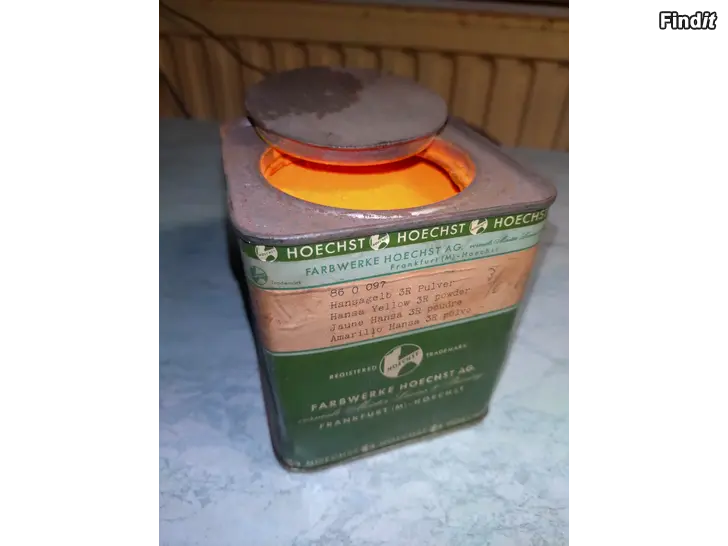 Myydään Ljusfärg  orange HOECHST