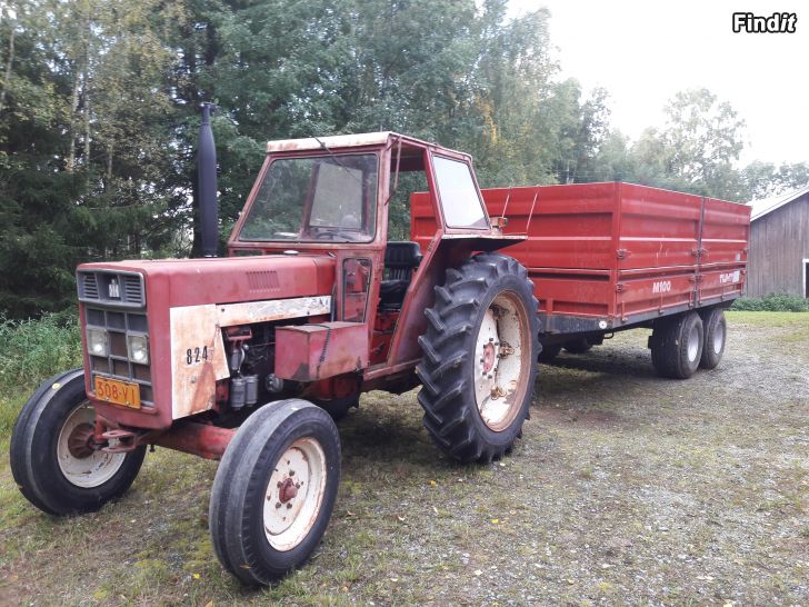 Myydään INTERNATIONAL 824 Traktor 1973