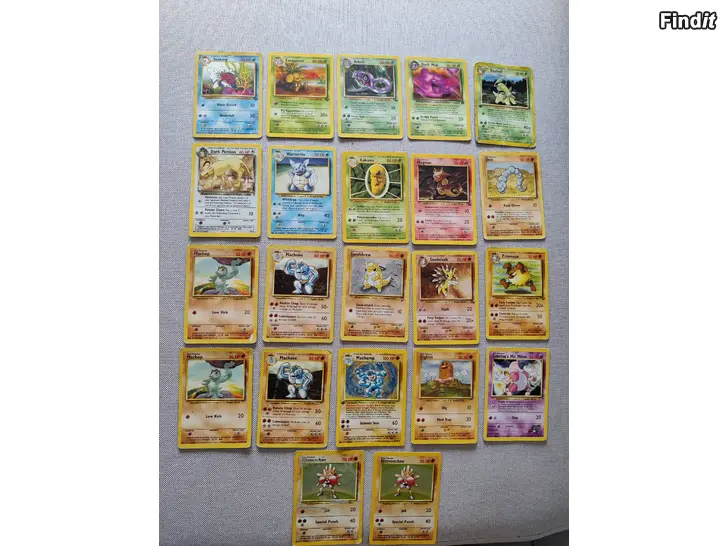 Myydään Äldre Pokemonkort