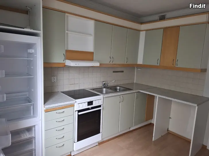 Uthyres Uthyres 2r+k, 50m2, på Vestersundsgatan 4 i Jakobstad, genast ledig