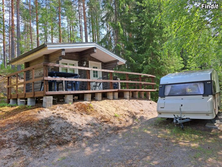 Vuokrataan Mökki lammen rannalta