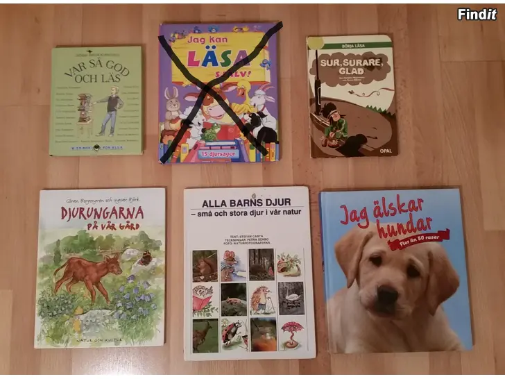 Myydään Barnböcker till 7-10 år