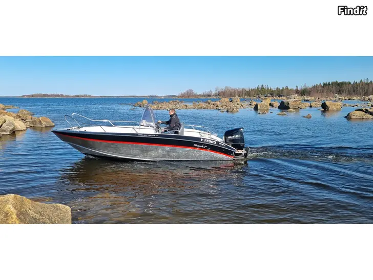 Myydään Silver Shark 580 CC, 115hp Suzuki -21