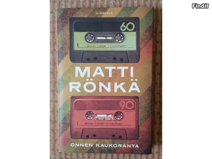 Myydään Matti Rönkä Onnen kaukoranta kirja -10e