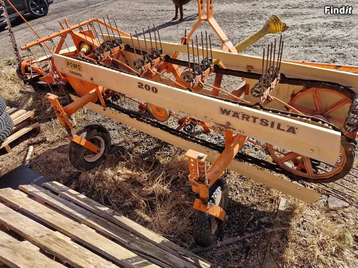 Myydään Wärtsilä pomo kesko 200 räfsmaskin